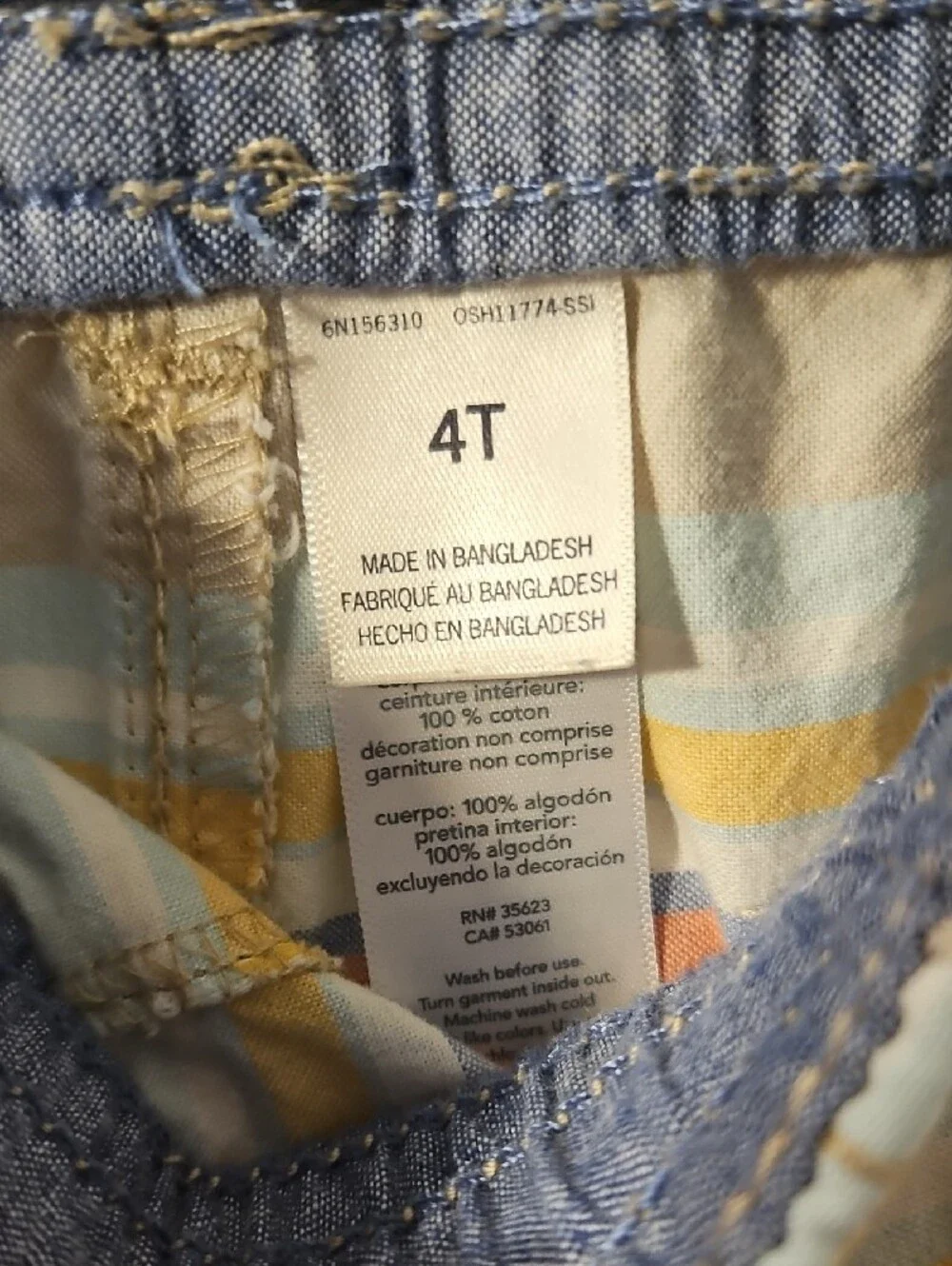 OshKosh Bgosh comfortable kids